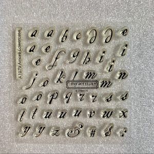 CTMH clear stamp set “Amore Lowercase”